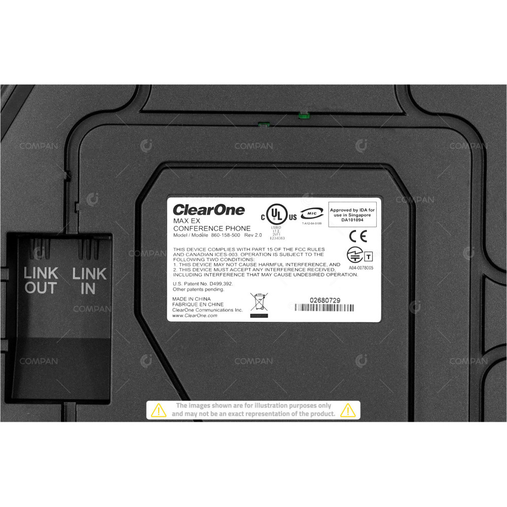 A91015850100A CLEARONE MAXATTACH EX CONFERENCE PHONE EUR/UK -