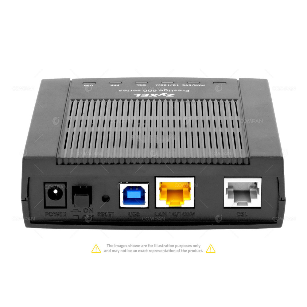 660RU-T3 ZYXEL ADSL 2+ ETHERNET/USB ROUTER 001349D9CB20