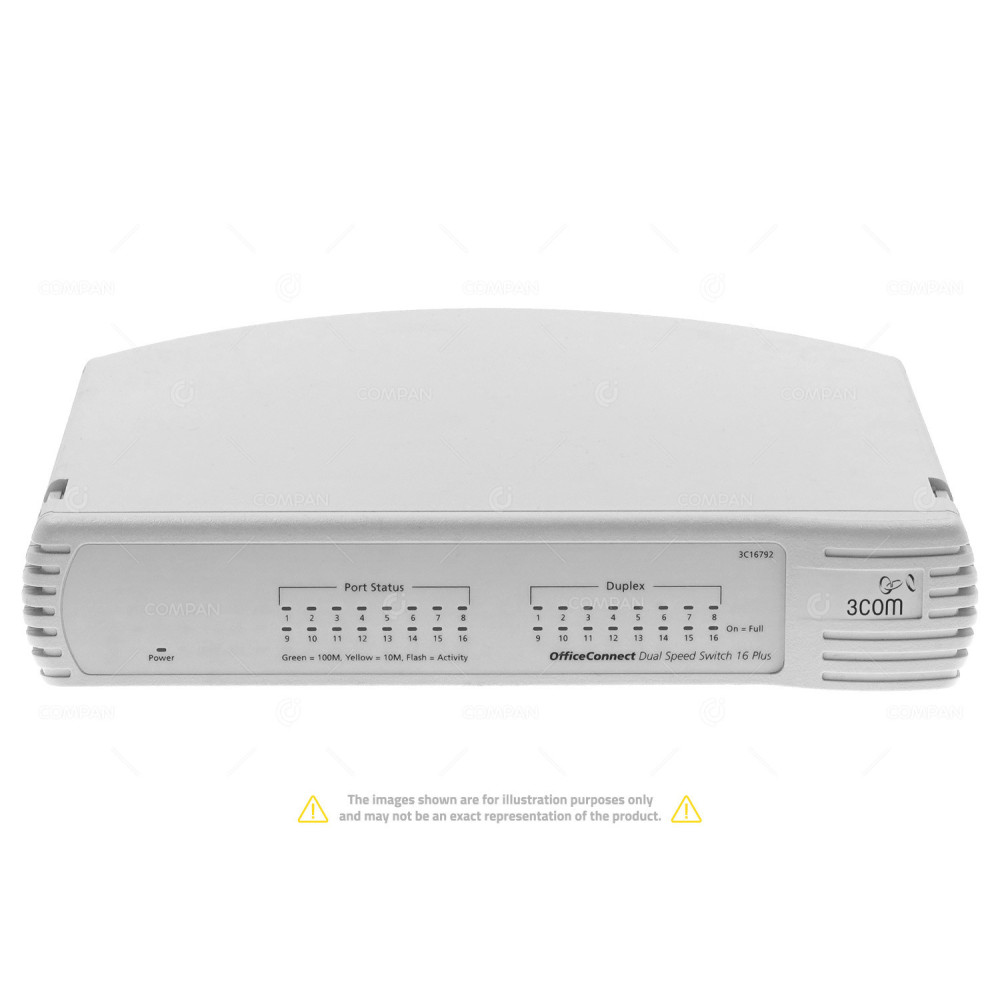 3C16792 3COM OFFICECONNECT 16-PORT 10/100 ETHERNET SWITCH -
