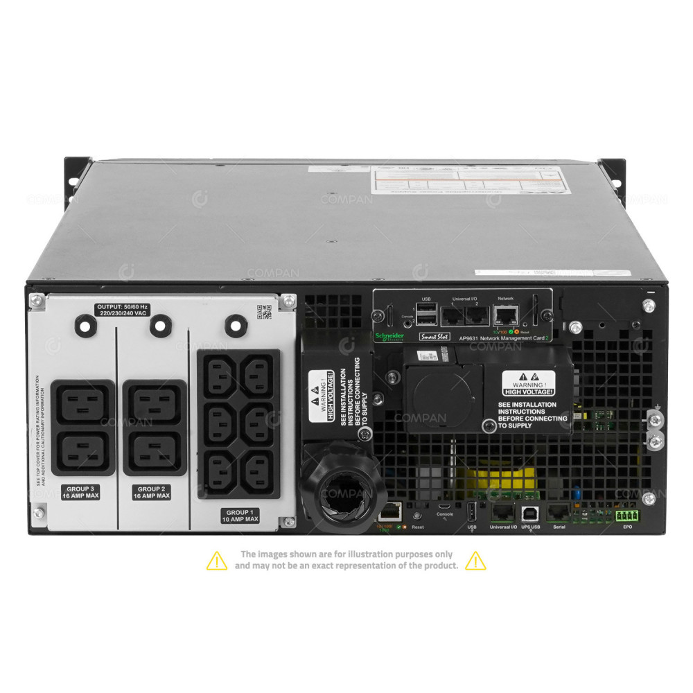 SRT6KRMXLI APC SMART UPS SRT 6000VA RM 230V -
