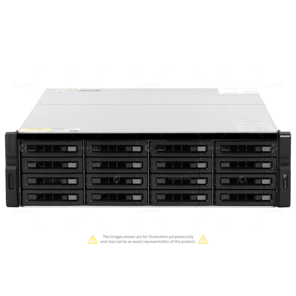 TS-EC1680U QNAP S TS-EC1680U 16BAY LFF 3U RACKMOUNT NAS SERVER 4X 1GBE 2X 10GB SFP+ -
