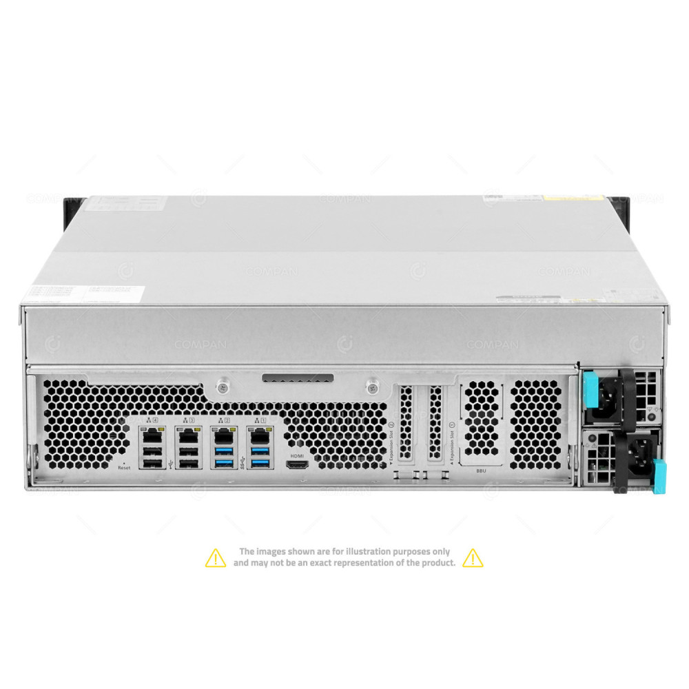 TS-EC1680U QNAP S TS-EC1680U 16BAY LFF 3U RACKMOUNT NAS SERVER 4X 1GBE 2X 10GB SFP+ -