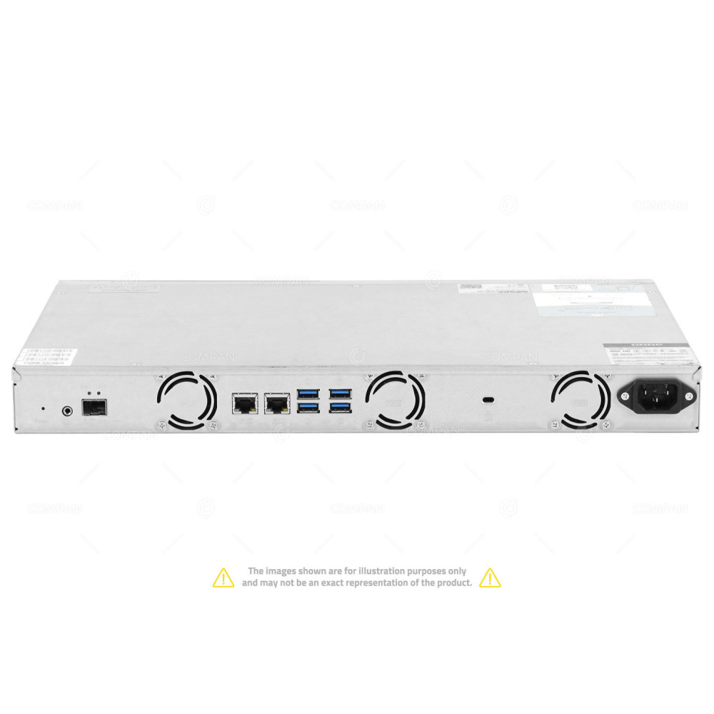 TS-431XEU QNAP S TS-431XEU 4BAY LFF 1U RACKMOUNT NAS SERVER 10GBE SFP -