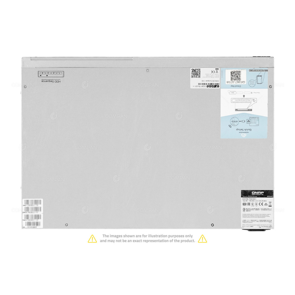 TS-431XEU QNAP S TS-431XEU 4BAY LFF 1U RACKMOUNT NAS SERVER 10GBE SFP -