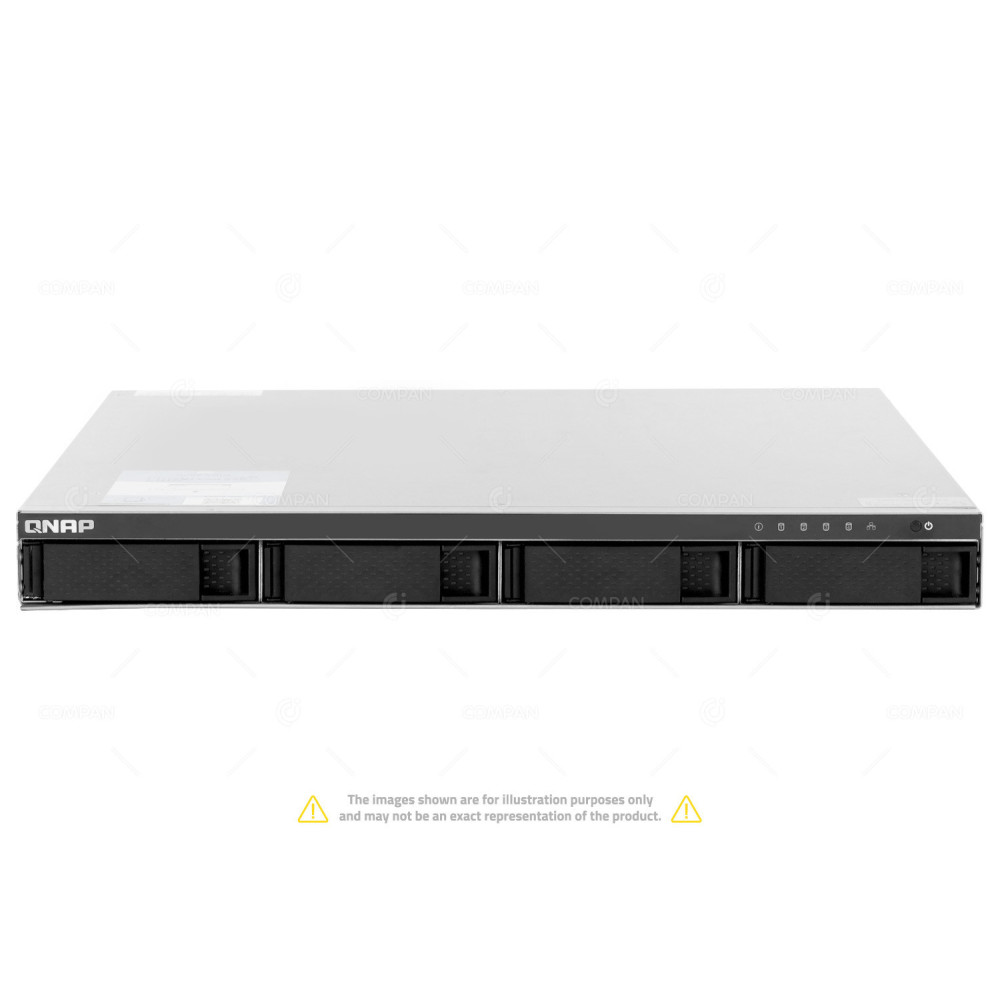 TS-453BU QNAP TS-453BU 4-BAY LFF 1U RACKMOUNT NAS SERVER 4X 1GBE RJ45 -