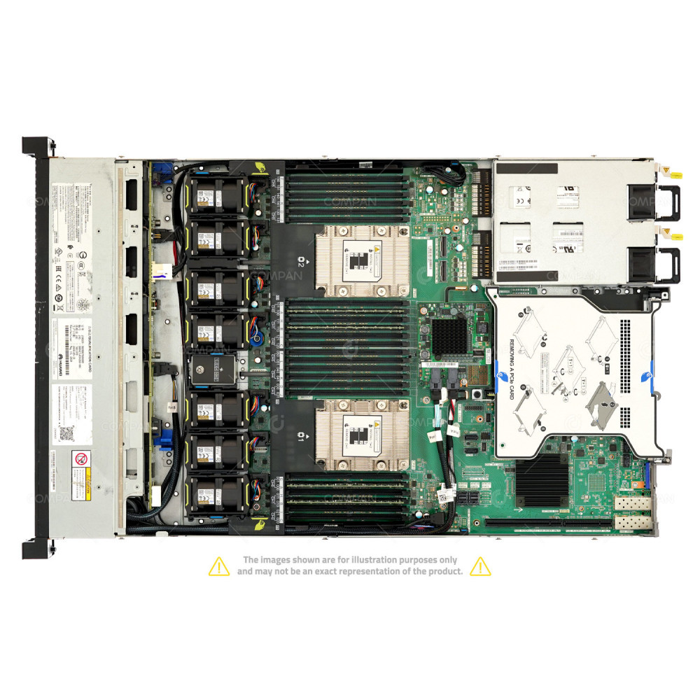 1288H V5-8SFF HUAWEI 1288H V5 2X INTEL XEON GOLD 6134 @ 3.20GHZ RAM 512GB(16X 32GB  DDR4  16X 2666MHZ ) () -