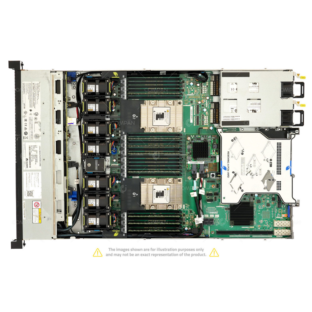 1288H V5-8SFF HUAWEI 1288H V5 2X INTEL XEON GOLD 6134 @ 3.20GHZ RAM 512GB(16X 32GB  DDR4  16X 2666MHZ ) () -