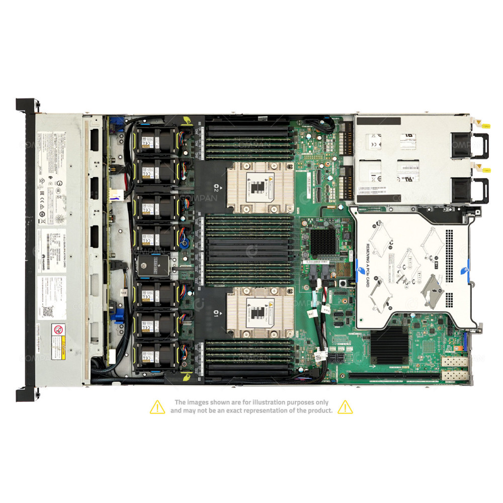 1288H V5-8SFF HUAWEI 1288H V5 2X INTEL XEON GOLD 6134 @ 3.20GHZ RAM 512GB(16X 32GB  DDR4  16X 2666MHZ ) () -