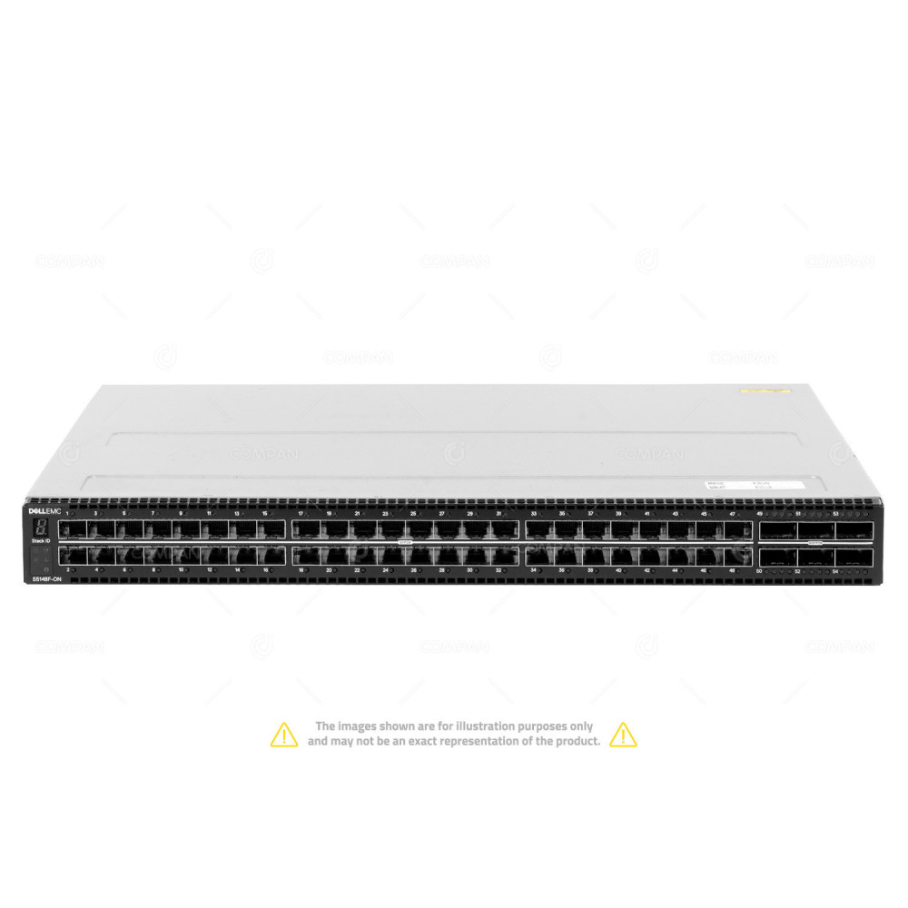 S5148F-ON DELL EMC NETWORKING S5148F-ON 48 PORT 25GB SFP28 6 PORT 100GB QSFP28 SWITCH 0DR3YR