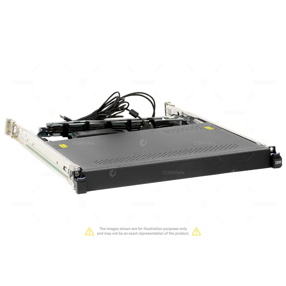 0E+00 IBM 18" RACKMOUNT FLAT PANEL LCD KVM -