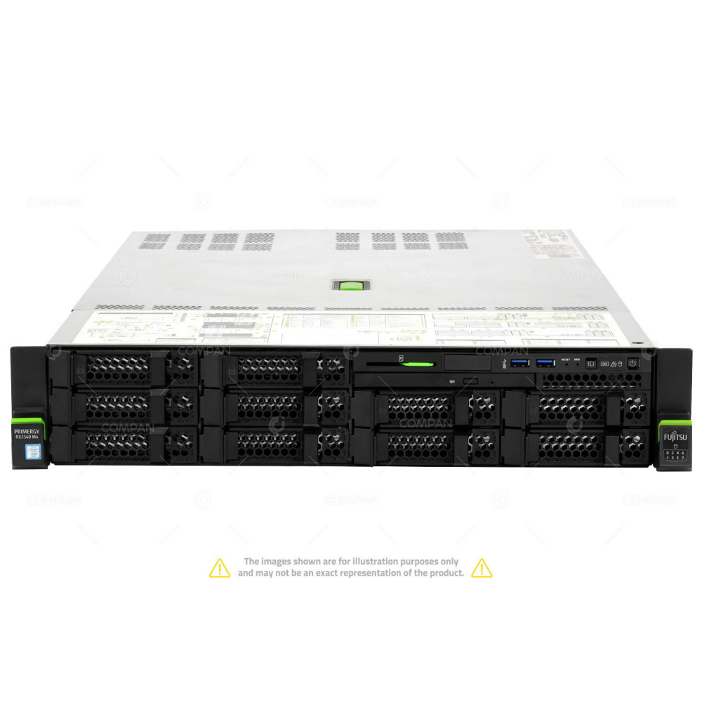RX2540 M4-4LFF FUJITSU PRIMERGY RX2540 M4 2X INTEL XEON GOLD 5120 @ 2.20GHZ RAM 288GB(6X 32GB 6X 16GB  DDR4  12X 2666MHZ ) 1X 150 GB (1X SATA 1X SSD ) ABN:K1567-V104-652