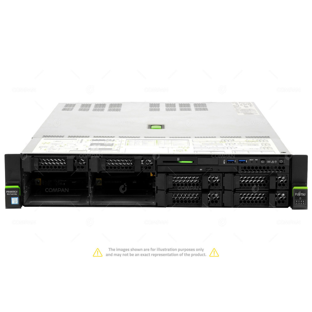 RX2540 M4-4LFF FUJITSU PRIMERGY RX2540 M4 2X INTEL XEON GOLD 5120 @ 2.20GHZ RAM 288GB(6X 32GB 6X 16GB  DDR4  12X 2666MHZ ) 1X 150 GB (1X SATA 1X SSD ) ABN:K1567-V104-652