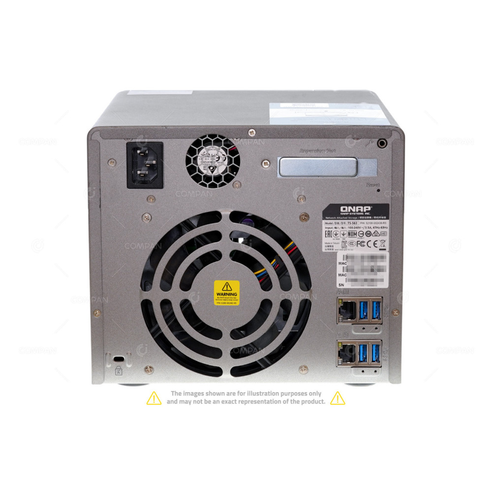 TS-563 QNAP TS-563 5-BAY LFF NAS SERVER 52100-002438-RS