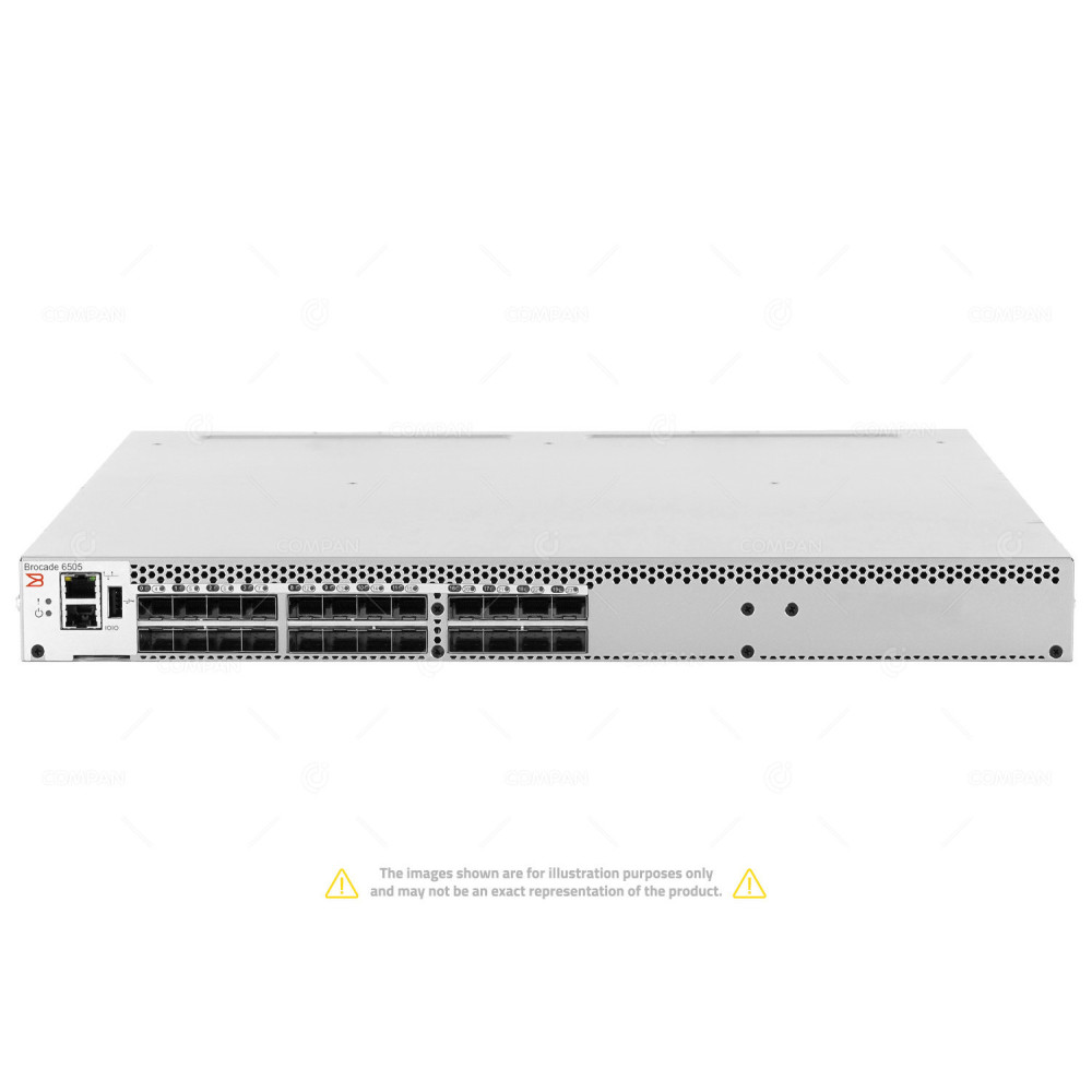 88NXW DELL BROCADE 6505 24-PORT 16GB FIBRE CHANNEL 24-PORTS ACTIVE SWITCH 088NXW