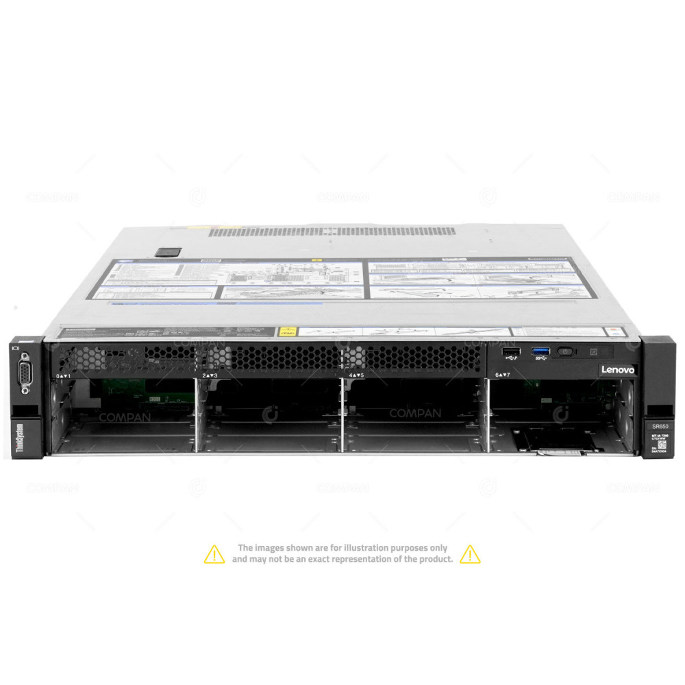 SR650-8LFF LENOVO THINKSYSTEM SR650 -[7X06CTO1WW]- 2X INTEL XEON SILVER 4110 @ 2.10GHZ RAM 512GB (16X 32GB DDR4  16X 2.666GHZ ) 2X 128 GB (2X SATA/SSD ) 7X06CTO1WW