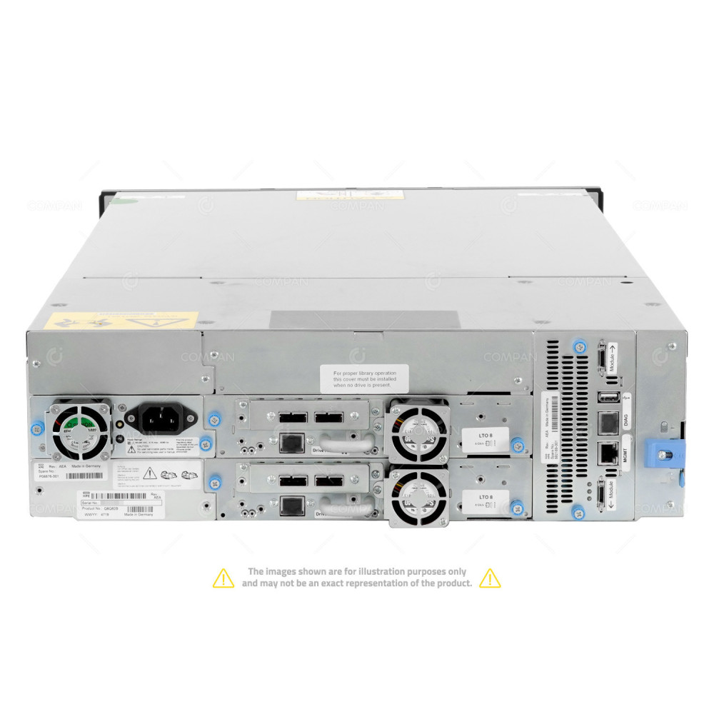 P08876-001 HP STORAWORKS MSL3040 TAPE LIBRARY Q6Q62B, MSL3040