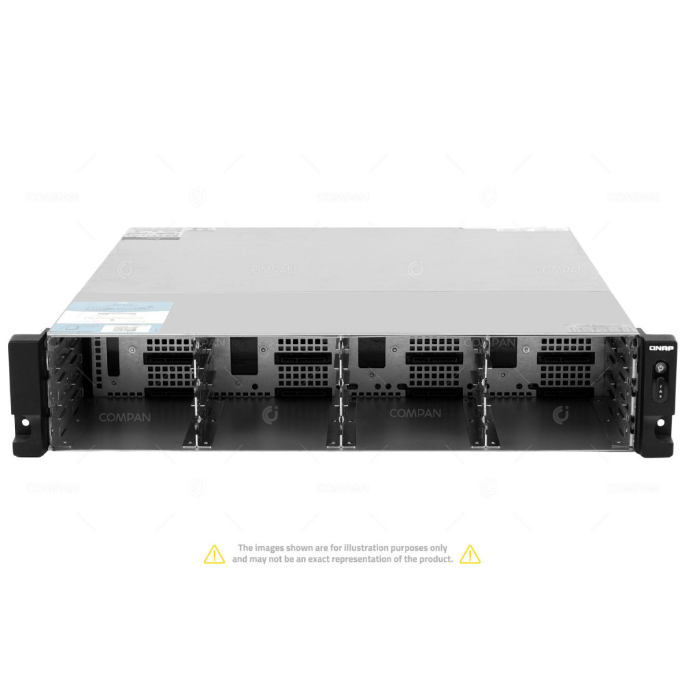 TS-1283XU-RP QNAP TS-1283XU-RP 12 BAY 3,5 LFF 2U 4 PORTS 1GB ETHERNET NAS SERVER -