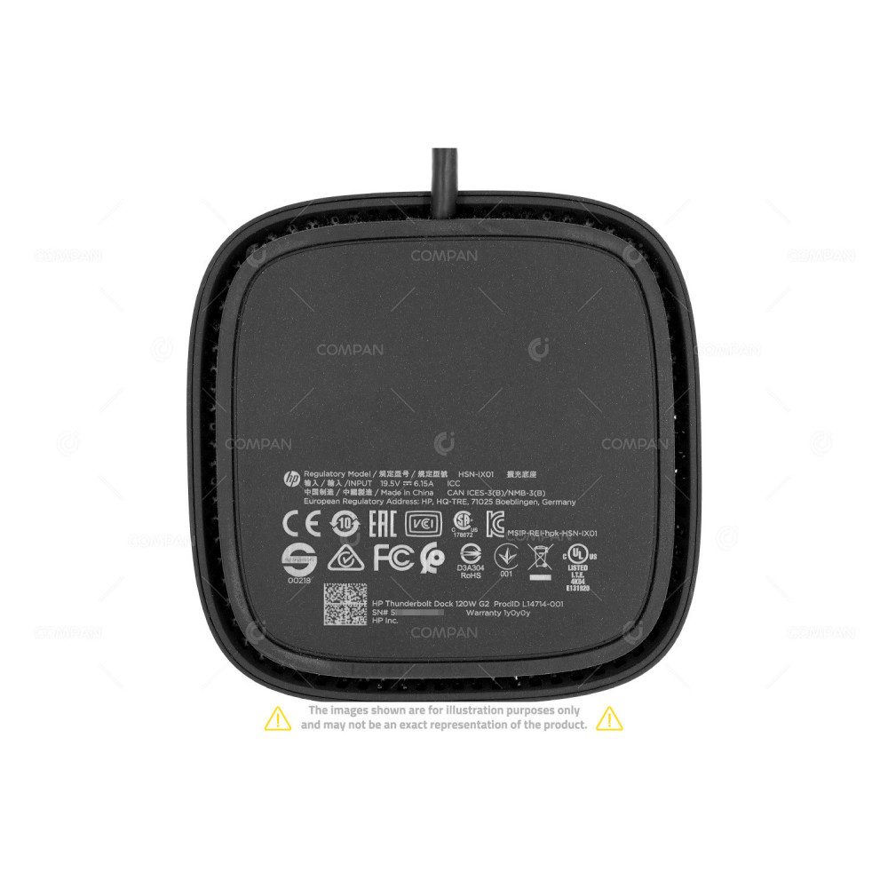 L14714-001 HP THUNDERBOLT DOCK 120W G2 HSN-IX01