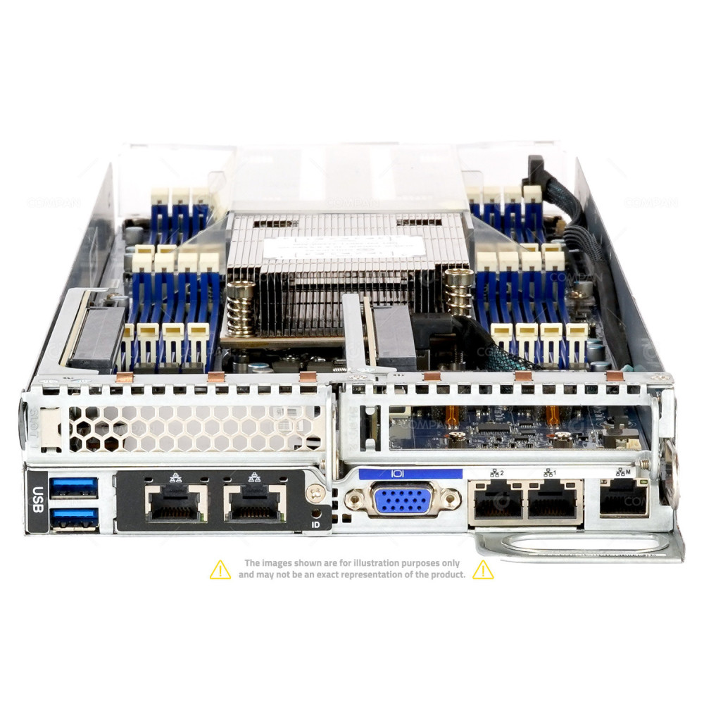 H262-Z63 NODE GIGABYTE H262-Z63-00 2X AMD EPYC 7402 24-CORE PROCESSOR RAM 256GB (16X 16GB DDR4  16X 3.2GHZ ) () -