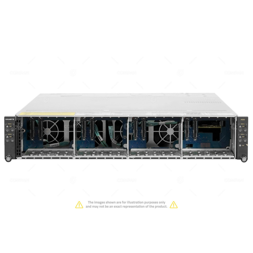 H262-Z63 GIGABYTE HIGH DENSITY SERVER 7002 2U 4-NODE 8SFF NVME SATA 6NH262Z63MR-00-0R5E