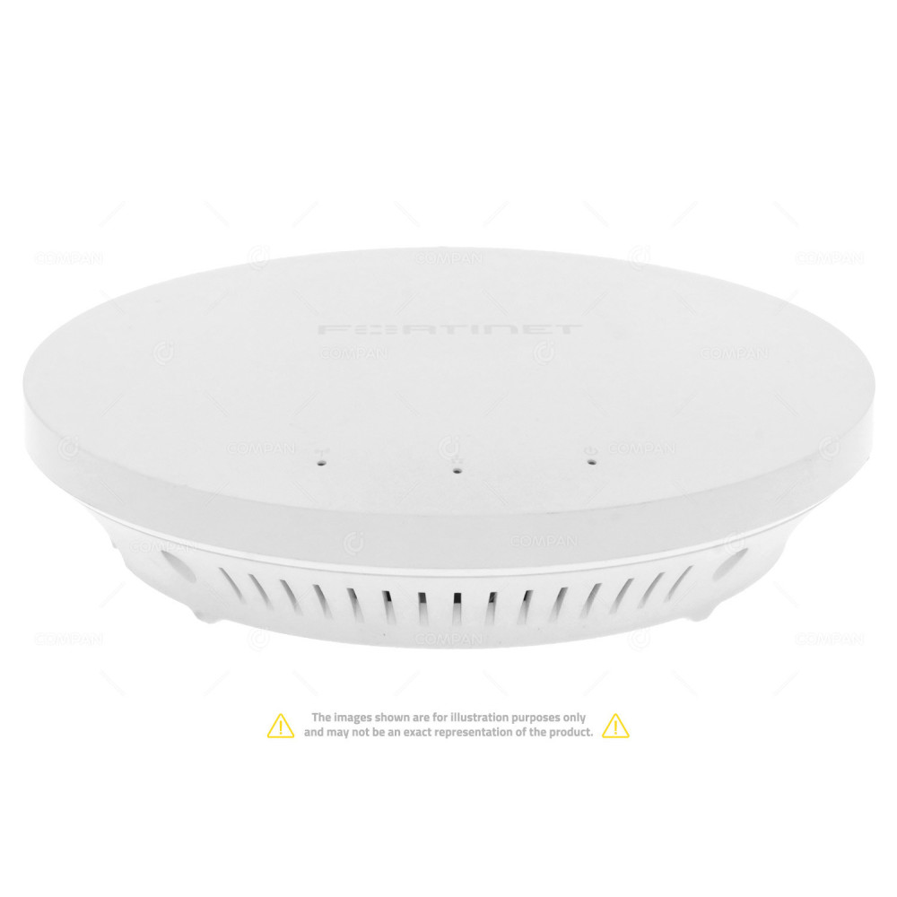 FORTIAP-221B FORTINET 2X2 INDOOR DUAL-RADIO WIFI ACCESS POINT 802.11A/B/G/N YELLOWED FAP-221B-E