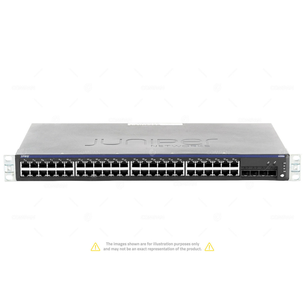 EX2200-48T-4G JUNIPER EX2200 48 PORT 1GB ETHERNET 4 PORT 1GB SFP+ SWITCH 750-026325, 520-032776