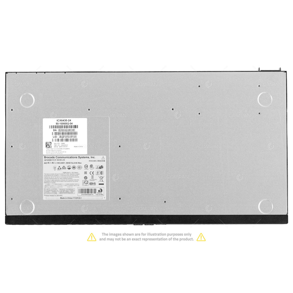 ICX6430-24 BROCADE ICX6430-24 24 PORT 1GB ETHERNET 4 PORT 1GB SFP SWITCH 80-1006002-04