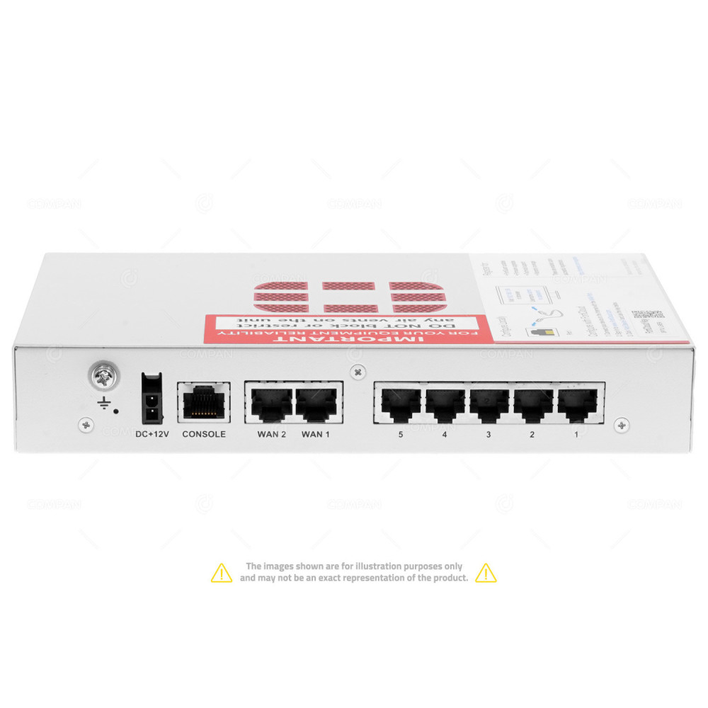 FORTIGATE-51E FORTINET FORTIGATE 51-E 7-PORT 1GB ETHERNET SECURITY APPLIANCE CLOUD LOCKED FG-51E