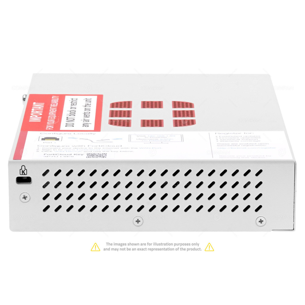 FORTIGATE-51E FORTINET FORTIGATE 51-E 7-PORT 1GB ETHERNET SECURITY APPLIANCE CLOUD LOCKED FG-51E