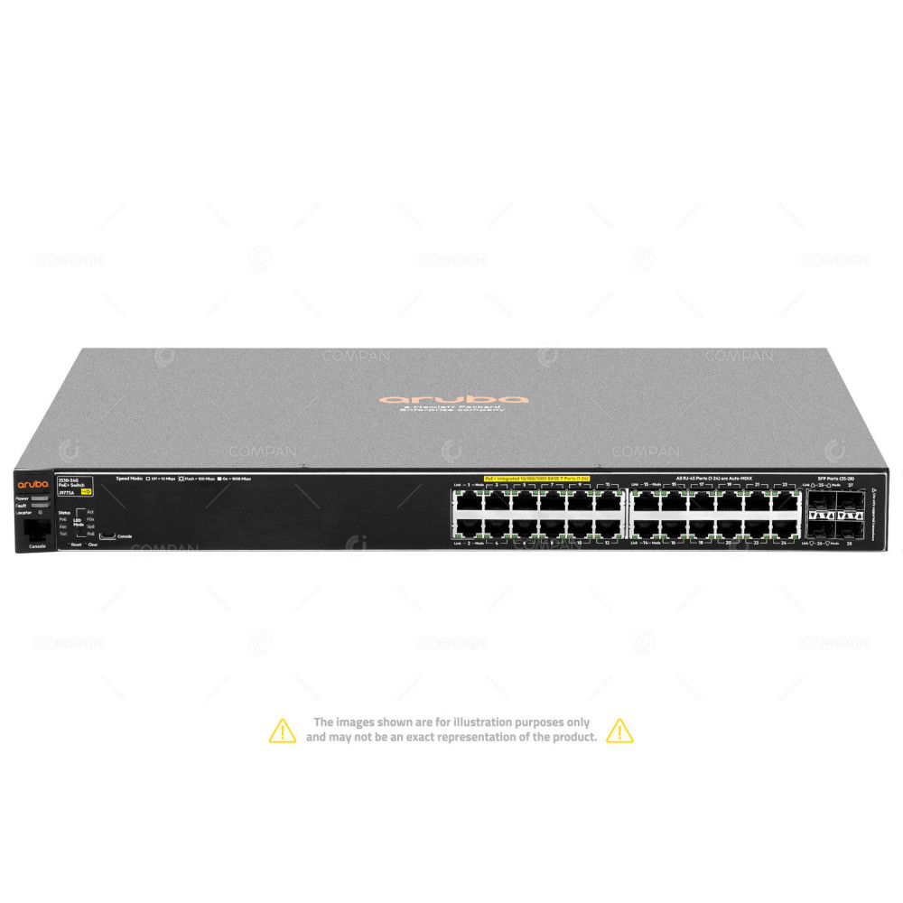 J9773A HPE ARUBA 2530 24-PORT 1G 4-PORT 1G SFP POE+ 190W SWITCH J9773-60201