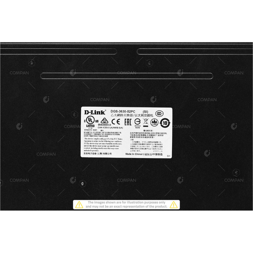 DGS-3630-52PC D-LINK DGS-3630 48 PORT 1GB ETHERNET POE 4 PORT 1GB SFP 4 PORT 10GB SFP+ WEB SMART SWITCH -