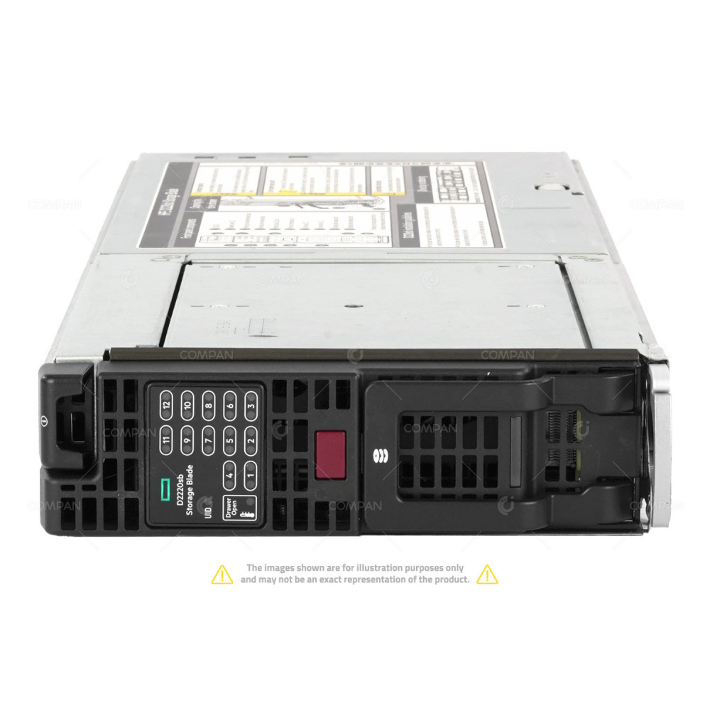 QW918A HPE D2220SB 12 BAY  STORAGE BLADE 703920-003, 671668-001,