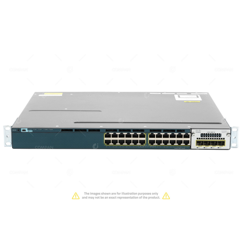 WS-C3560X-24T-L CISCO CATALYST 3560X 24 PORT 1GB ETHERNET SWITCH -
