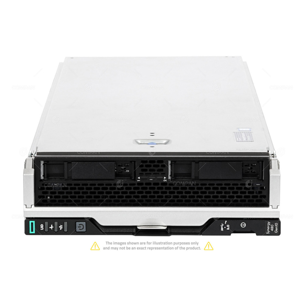 HPE Synergy SYNERGY 480 G10 2SFF 2 x Xeon Platinum 8268 768GB RAM 2 x 240GB SSD