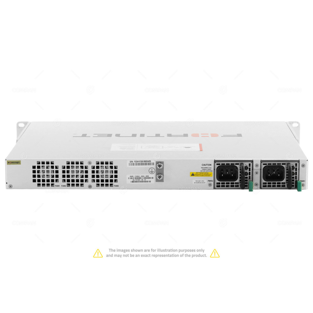 FORTINET FORTIGATE-501E SECURITY APPLIANCE FIREWALL 8X ETHERNET 8X SFP 2X SFP+ PORTS