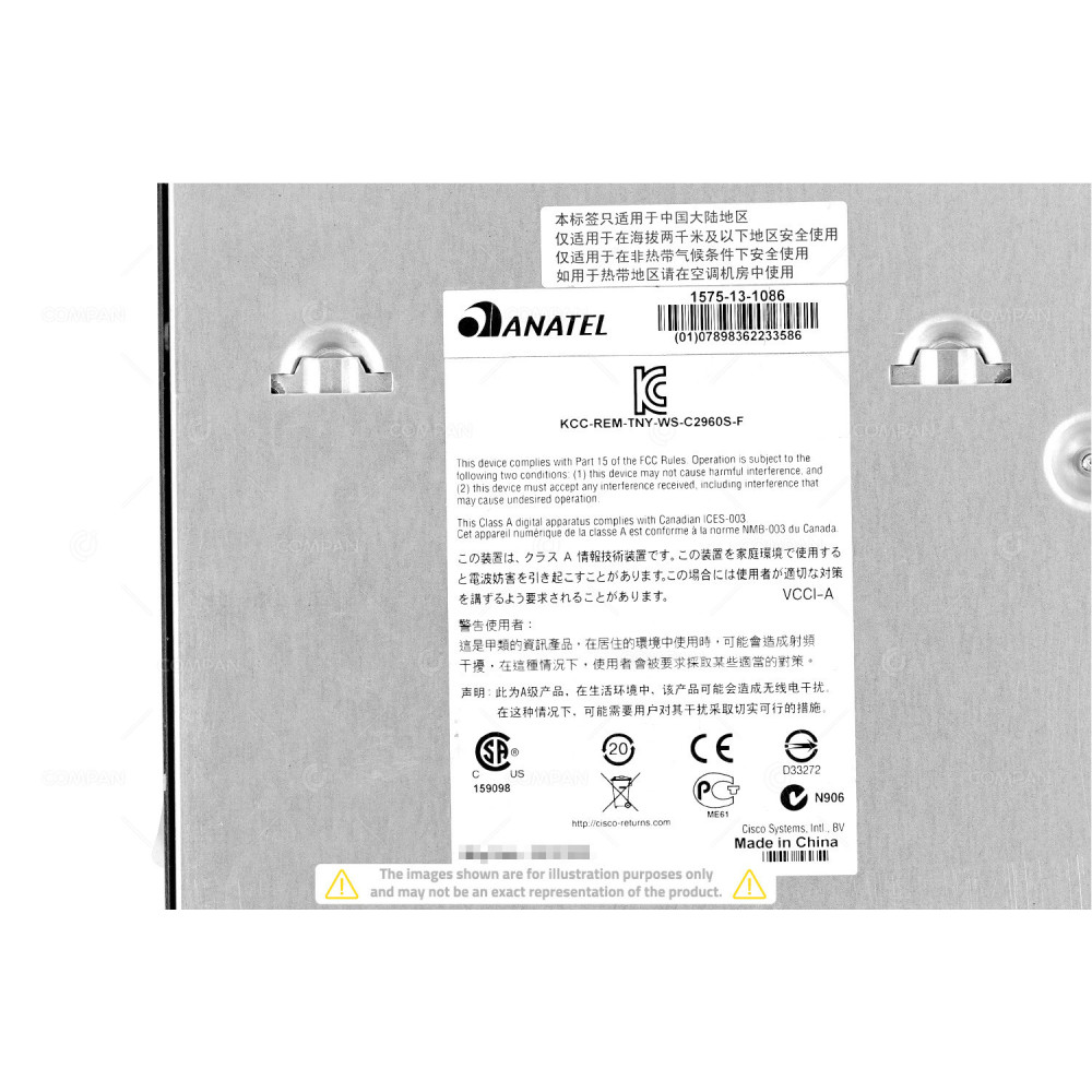 CISCO CATALYST 2960SF 24  PORT 100MB ETHERNET POE+ 2 PORT SFP 1GB SWITCH