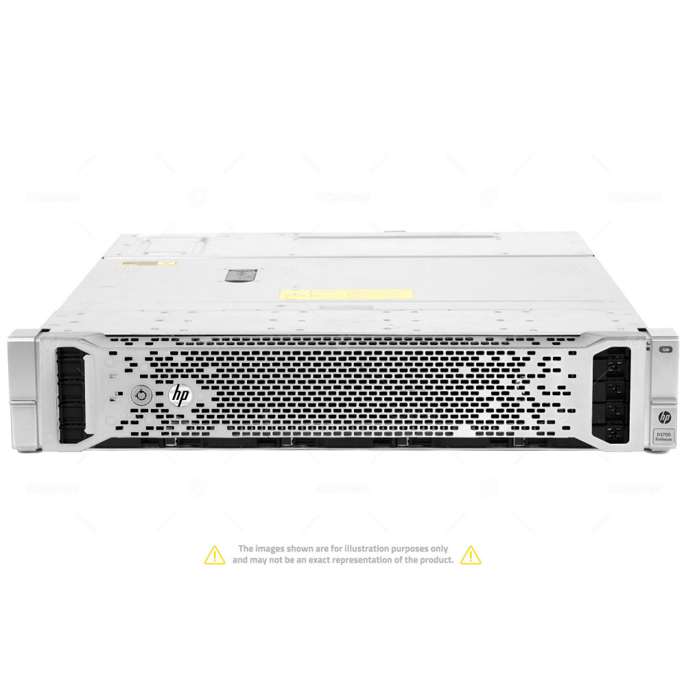 HP STORAGEWORKS D3700 STORAGE ENCLOSURE 25BAY SFF