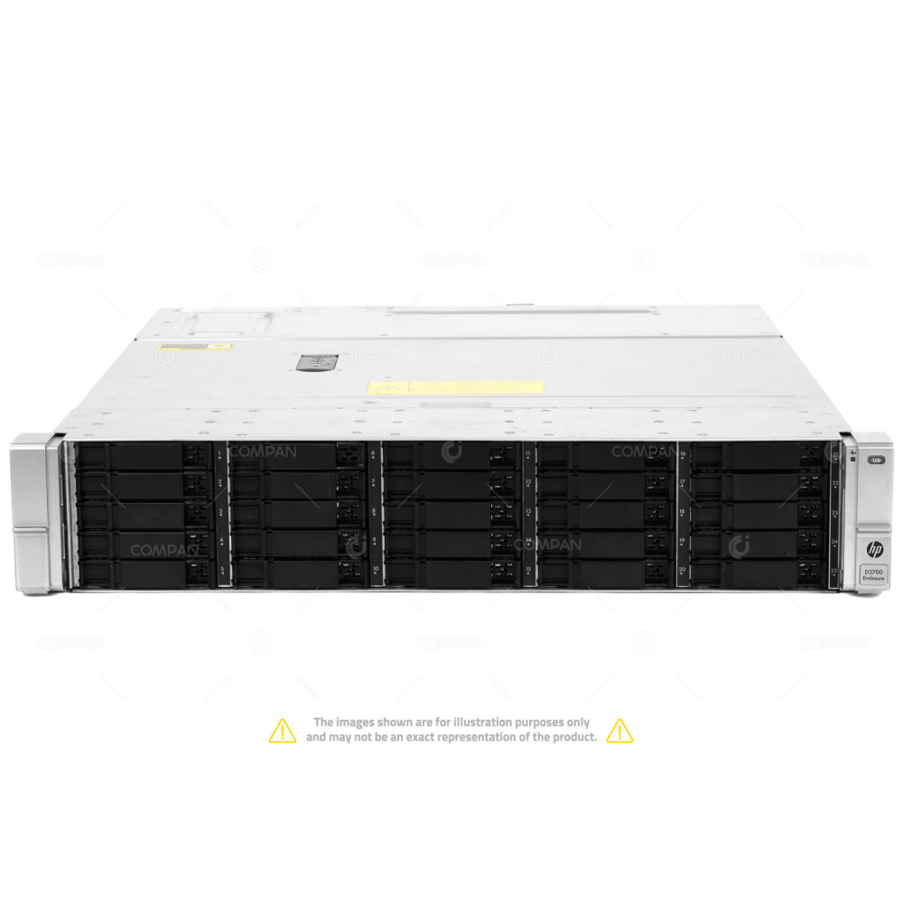 HP STORAGEWORKS D3700 STORAGE ENCLOSURE 25BAY SFF