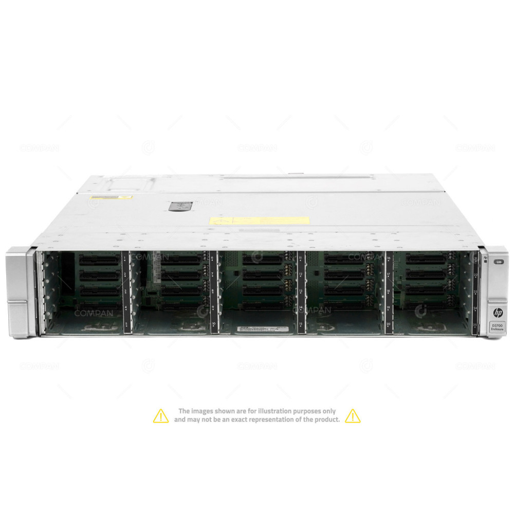 HP STORAGEWORKS D3700 STORAGE ENCLOSURE 25BAY SFF