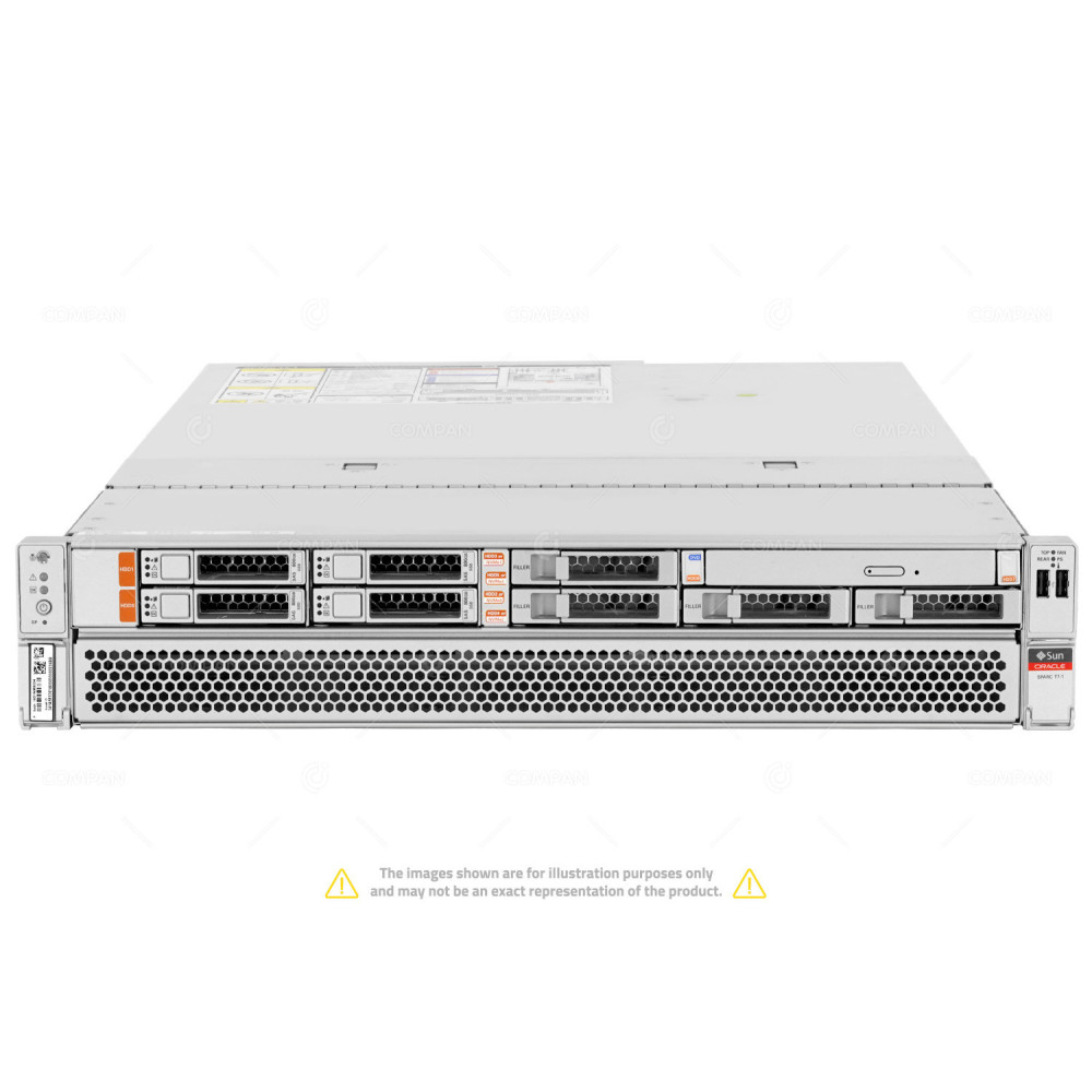 SUN ORACLE SPARC T7-1 1X ORACLE SPARC M7 CPU @ 4.133GHZ 32 CORE RAM 1024GB (16X 64GB 16X 2400MHZ)