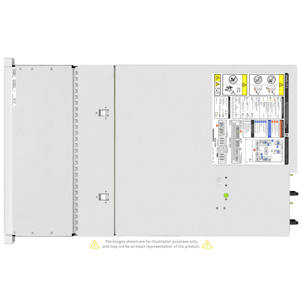 SUN ORACLE SPARC T7-1 1X ORACLE SPARC M7 CPU @ 4.133GHZ 32 CORE RAM 1024GB (16X 64GB 16X 2400MHZ)