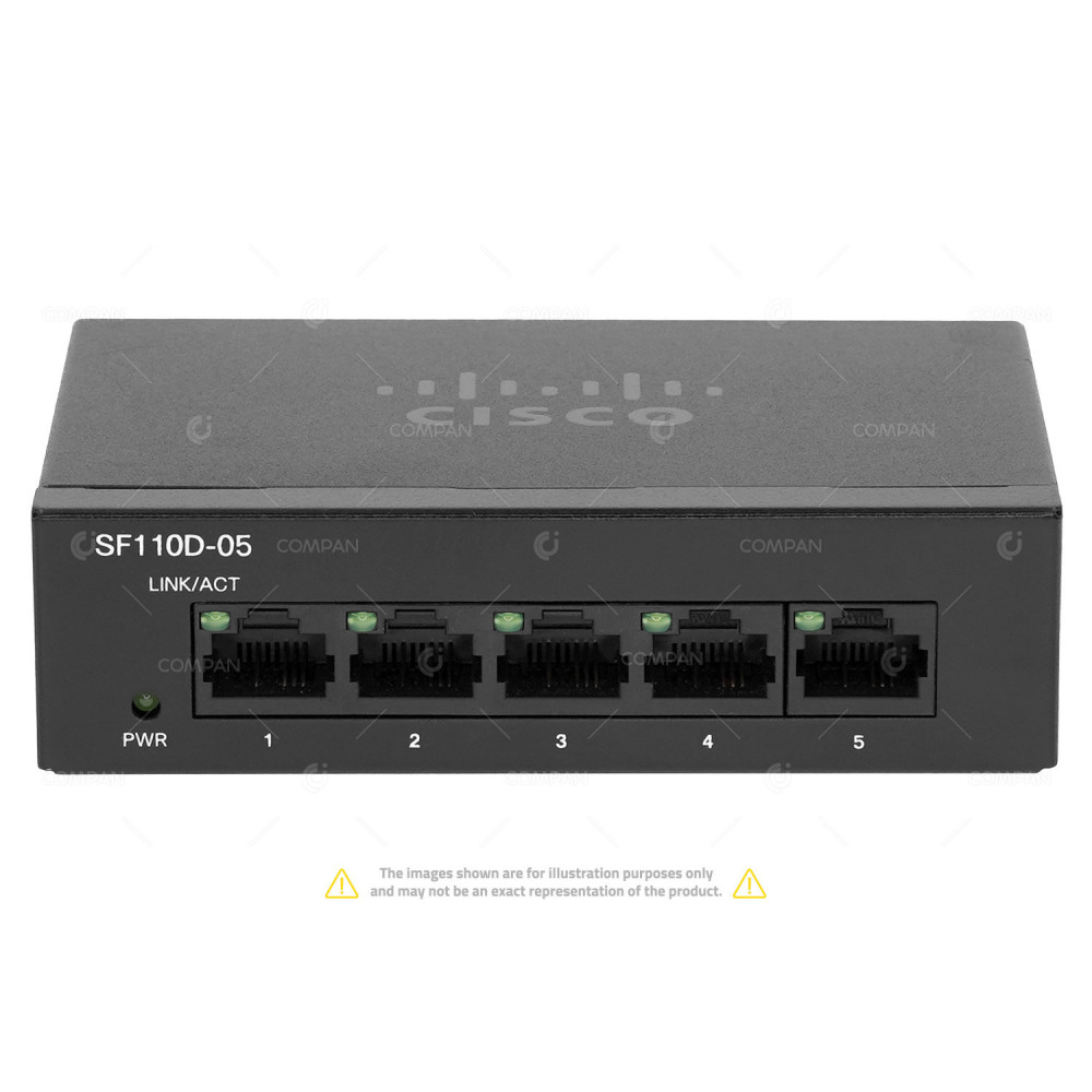 CISCO SF11OD-05  5 PORT 10/100 DESKTOP SWITCH