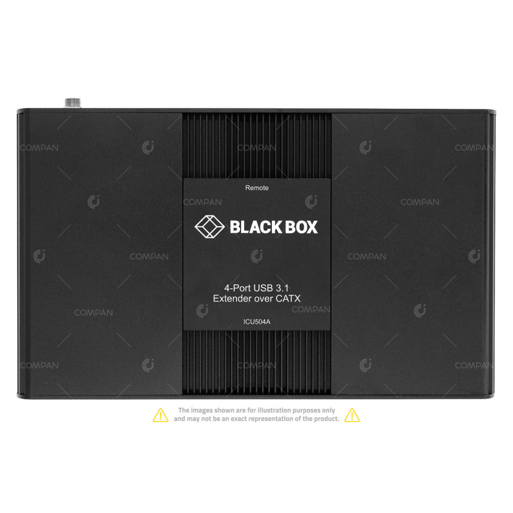 BLACK BOX ICU504A TRANSMITTER 4 PORT USB 3.1 OVER CATX EXTENDER