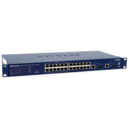 FS726TP NETGEAR PROSAFE FS726TP 24-PORT 2GB ETHERNET 2-PORT 2GB SFP SWITCH