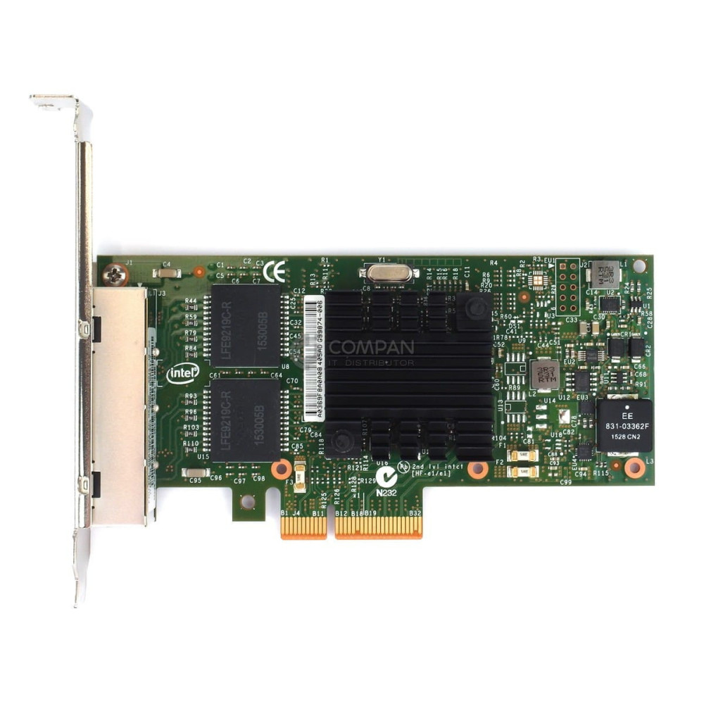 00AG522 IBM INTEL I350-T4 QUAD PORT 1GB RJ-45 NETWORK ADAPTER