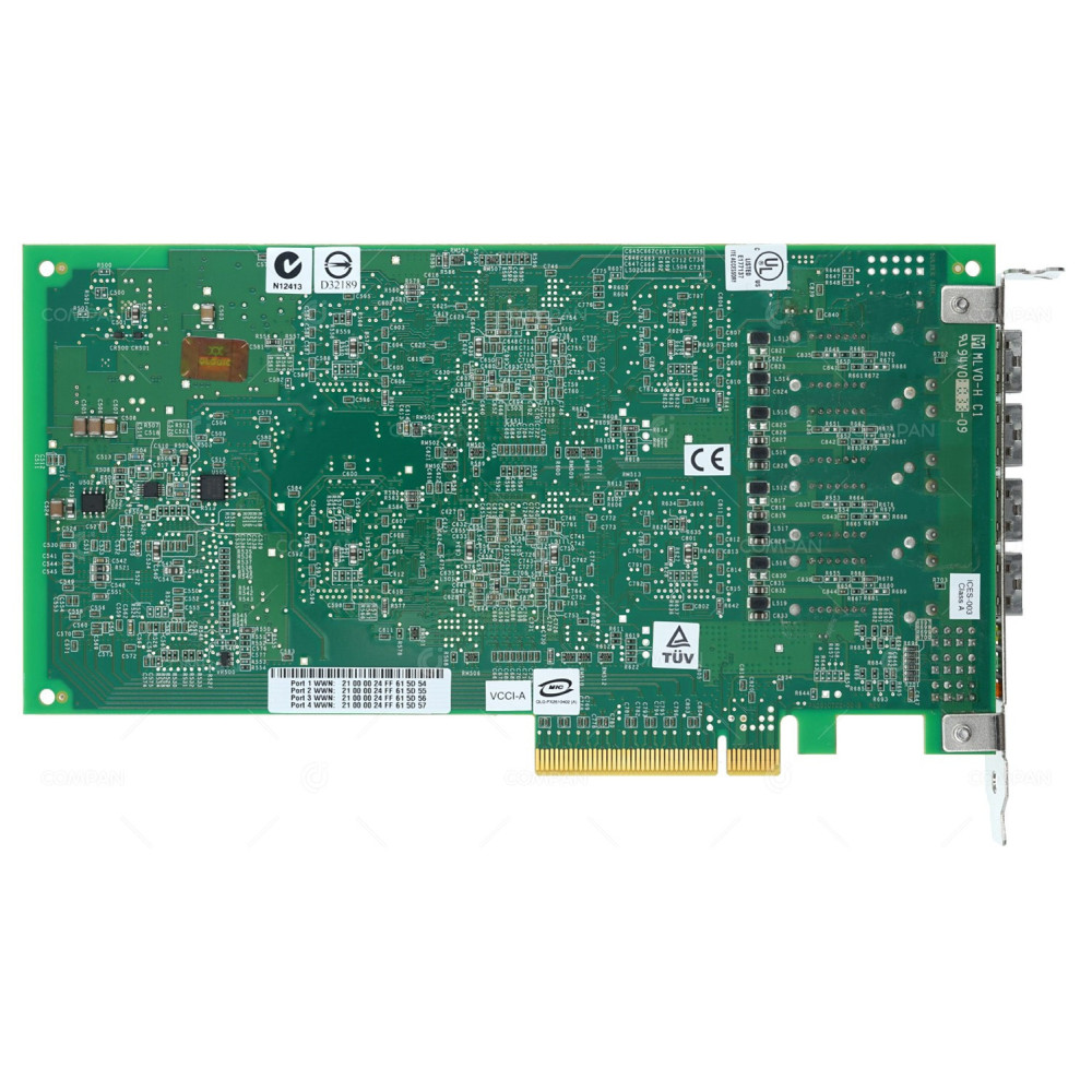 111-00285 QLOGIC QLE2464 FC QUAD PORT PCI-E ADAPTER FOR FAS3XXX VTL300 VTL700