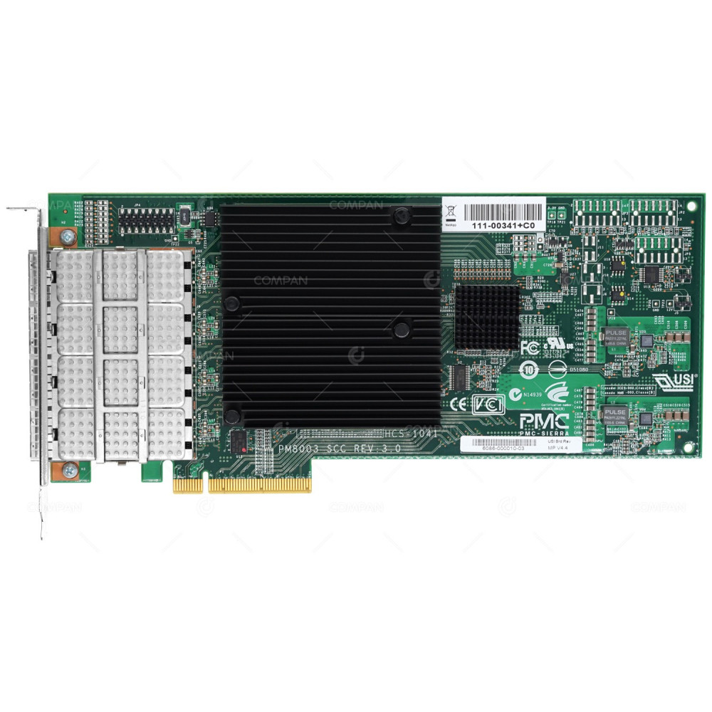 111-00431+C0 NETAPP COPPER 3 QUAD PORT 6GB QSFP PCI-E ADAPTER