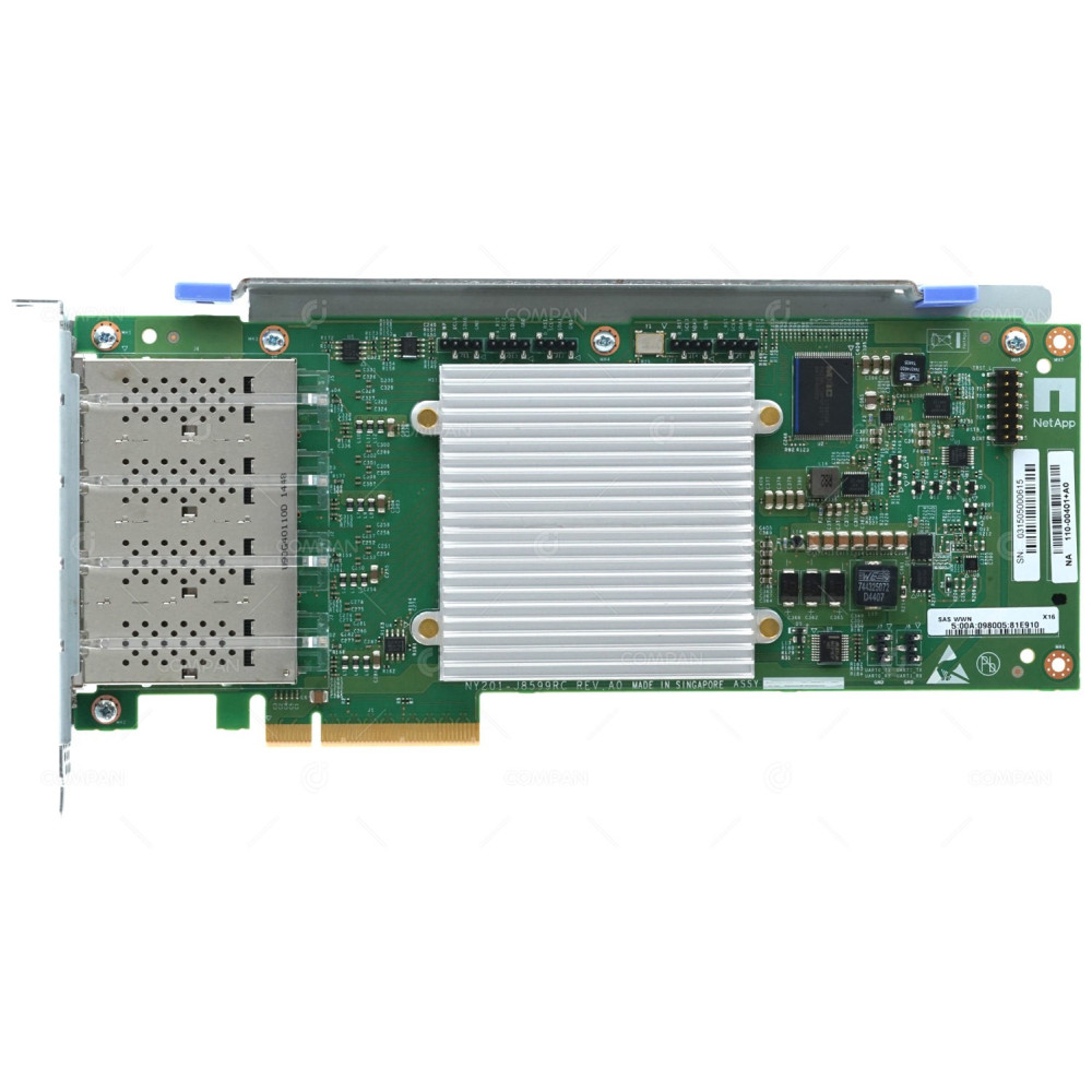 111-02026 NETAPP HBA QUAD PORT 12GB QSFP PCI-E ADAPTER FOR FAS8080 FAS8020