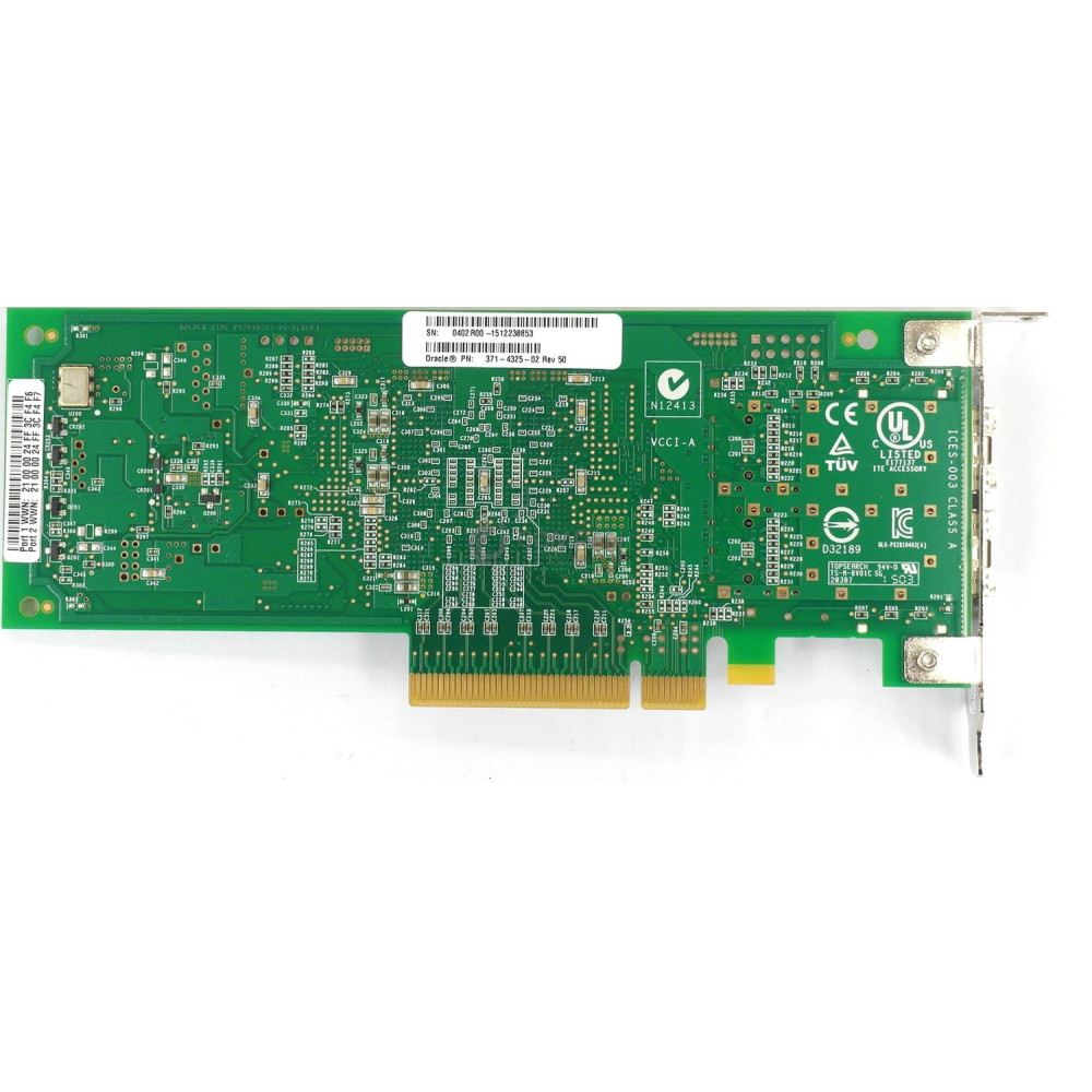 240-7124-01 SUN ORACLE FUJITSU SANBLADE 8GB DUAL PORT FIBRE PCI-E