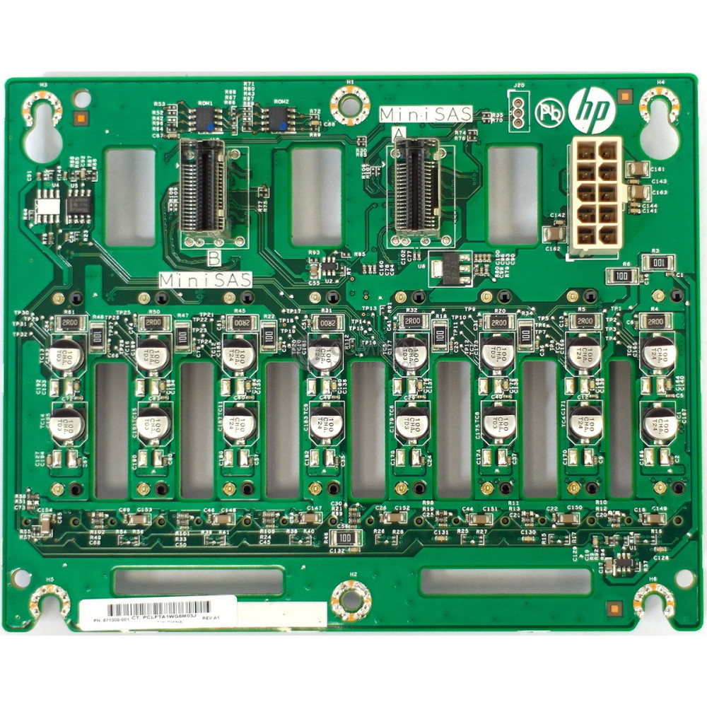 686759-001 HP PROLIANT 8-BAY SFF HDD BACKPLANE ML310E G8 671309-001